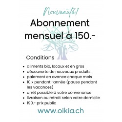 ABONNEMENT MENSUEL