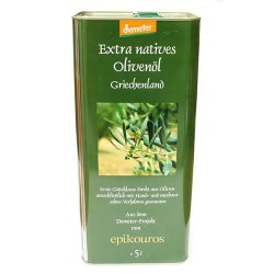 BIO Huile d'olive extra-vierge 5l (Grèce)