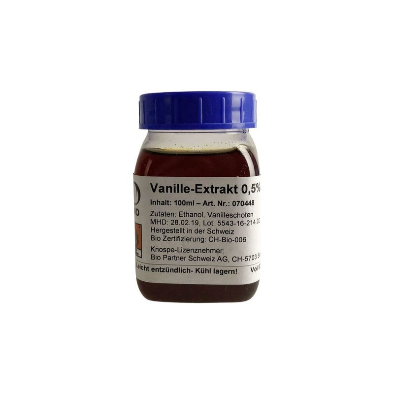 BIO Extrait de vanille